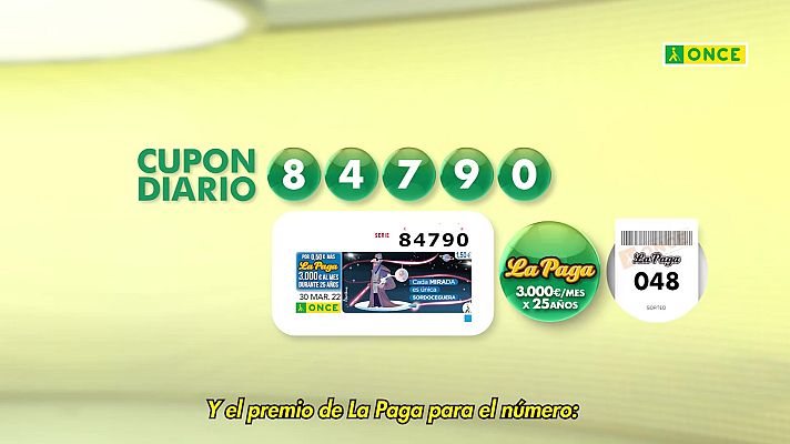 Sorteos ONCE - Sorteo ONCE - 30/03/22