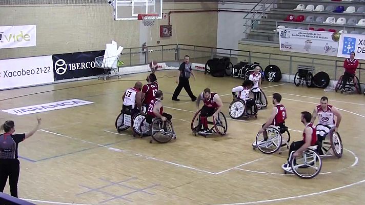 Baloncesto en silla de ruedas - Liga BSR división de honor. Resumen jornada 18