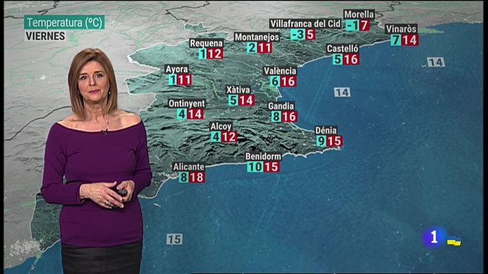 El Tiempo en la Comunitat Valenciana - 31/03/22