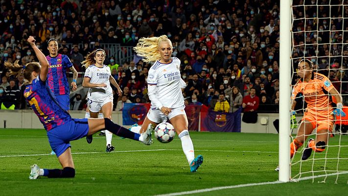 Telediario 1 - El lleno en el Camp Nou en la Champions femenina, el gran salto al futuro