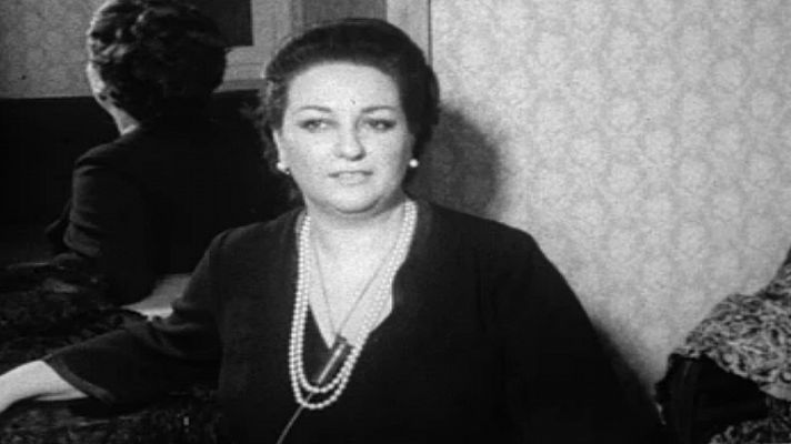 Arxiu TVE Catalunya - Recorrido por el Liceu con Montserrat Caballé 1972