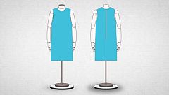 Así se entalla un vestido de punto