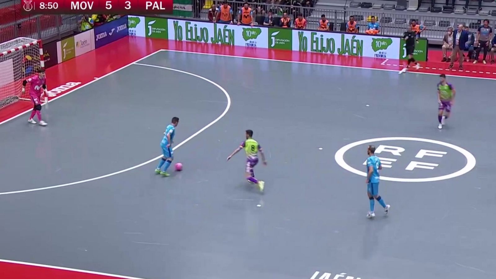 Fútbol Sala - Copa de España. 1/4 final: Movistar Inter FS - Palma Futsal  - ver ahora