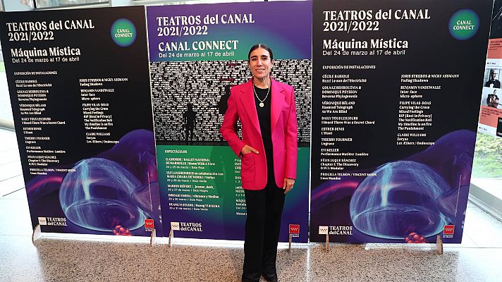 Telediario 2 - Baile, arte y tecnología confluyen en el espectáculo 'Canal Conect' dentro de los teatros del Canal