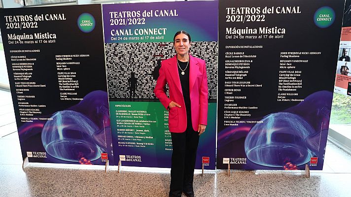 Baile, arte y tecnología confluyen en el espectáculo 'Canal Conect' dentro de los teatros del Canal