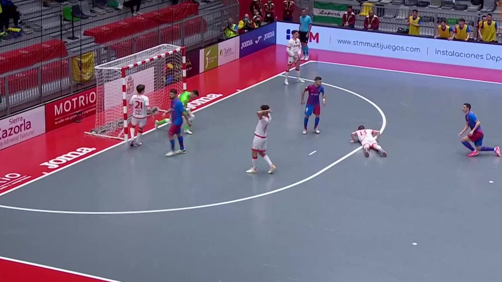 Fútbol Sala - Copa de España. 1/4 final: Barça - Jimbee Cartagena  - RTVE Play