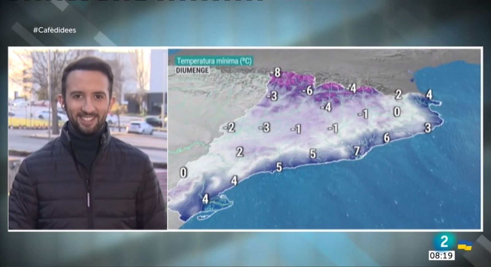 El Temps (01/04/2022) - Les glaçades es faran extenses les pròximes matinades, tindrem ventades i nevarà a la cara nord del Pirineu