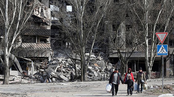 La hora de La 1 - Los rusos desisten de tomar Kiev y aún bloquean Mariúpol