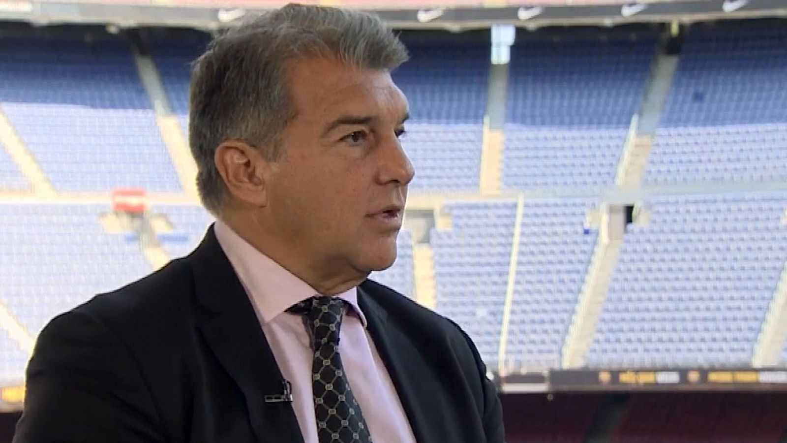 Laporta, en RTVE: "Podemos ganar la Liga"