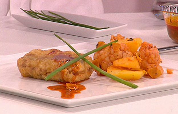 RTVE Cocina - Pescadilla rellena de pimientos