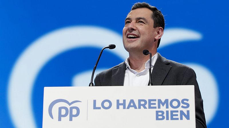 Juanma Moreno destaca la "ilusión" de la militancia en el Congreso del PP: "Demuestra que esto irá bien"