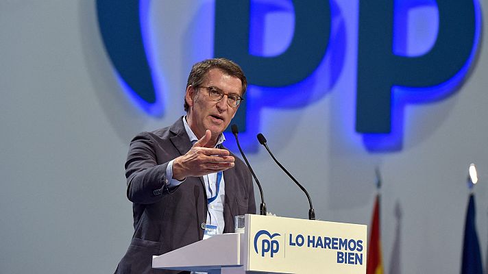 Especiales informativos - Feijóo aspira a una mayoría absoluta para el PP con una "política" madura que no "excluya a nadie"