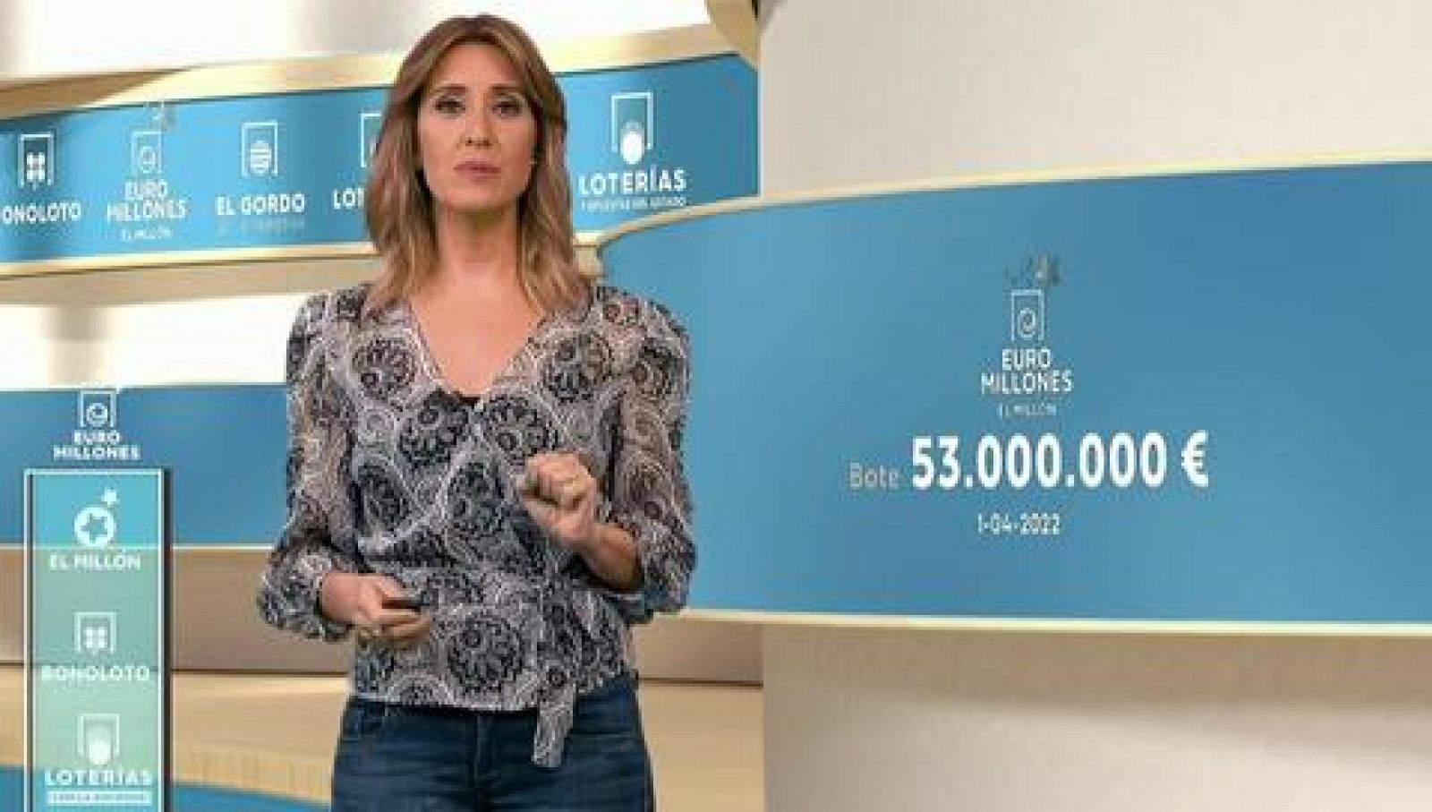 Información sobre Loterías "La suerte en tus manos" de RTVE