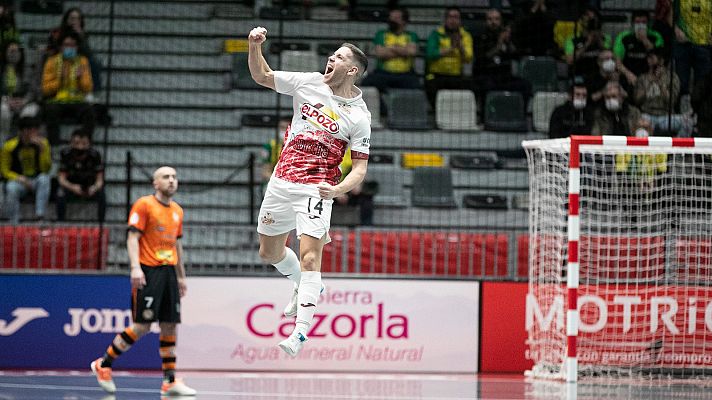  - Resumen: ElPozo Murcia no da opción a Ribera Navarra (2-4)