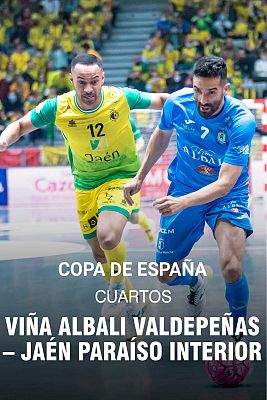 Copa de España. 1/4 final: Viña Albali  - Jaén Paraíso