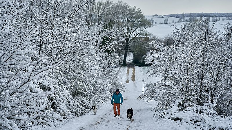 Abril comienza con nevadas