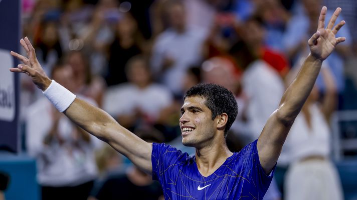 Alcaraz, finalista en Miami