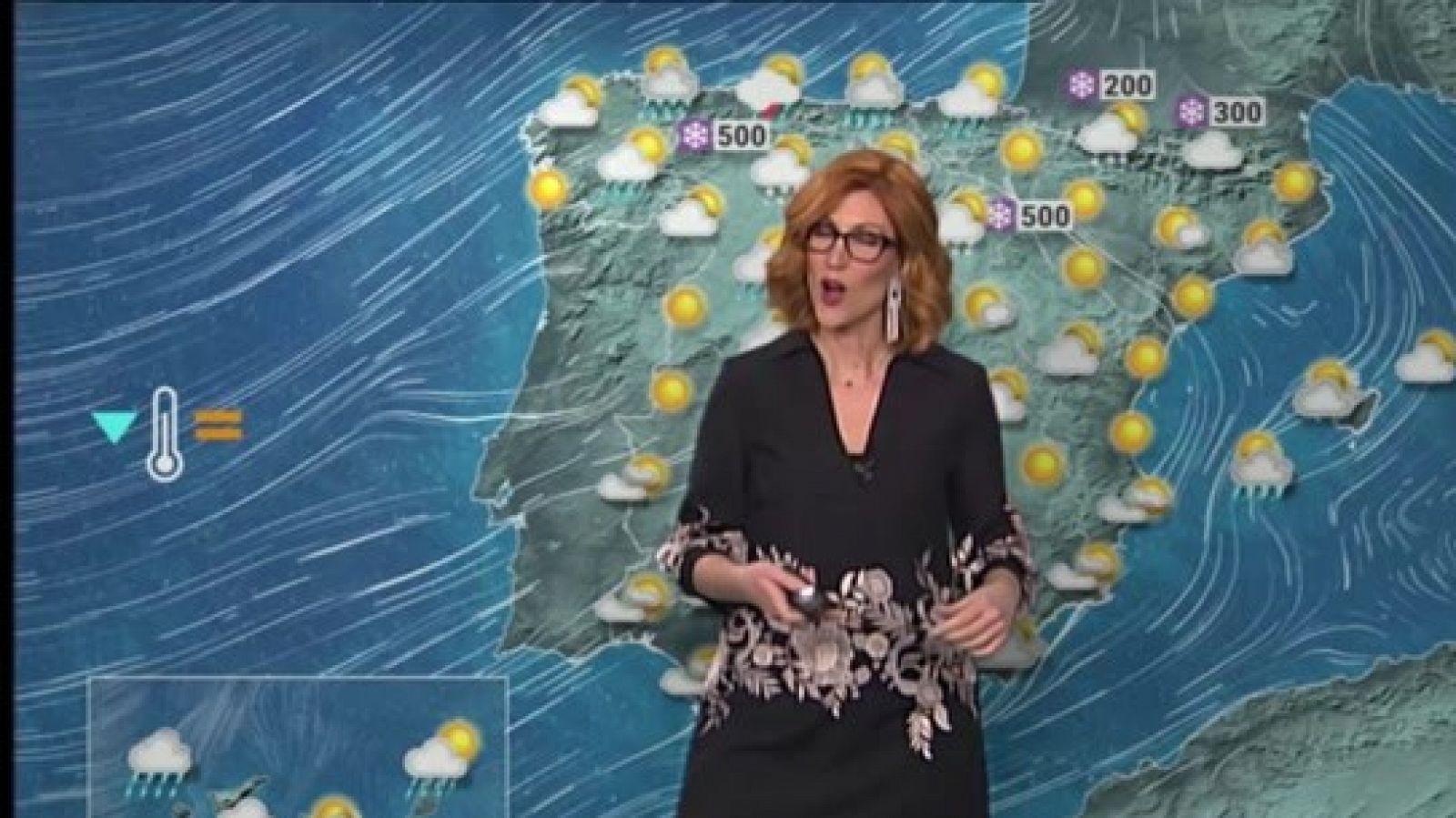 El tiempo: Lluvias dispersas en el norte y en Canarias, con temperaturas frías | RTVE Play