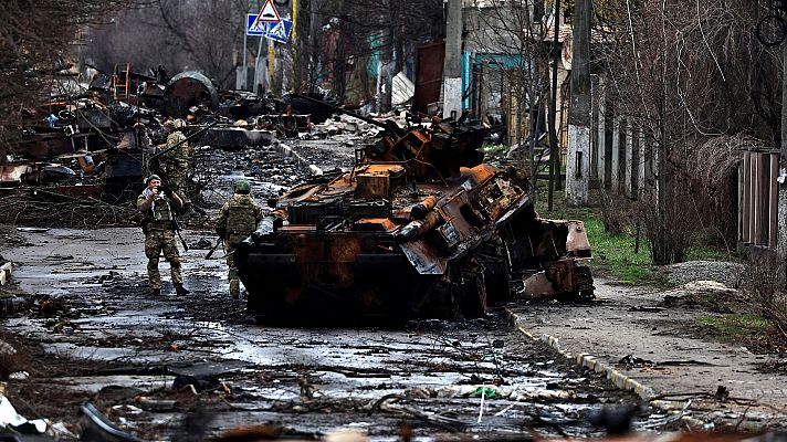Ucrania recupera la ciudad de Bucha