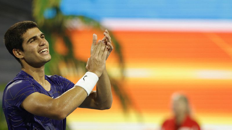 Alcaraz, ante la final de Miami         