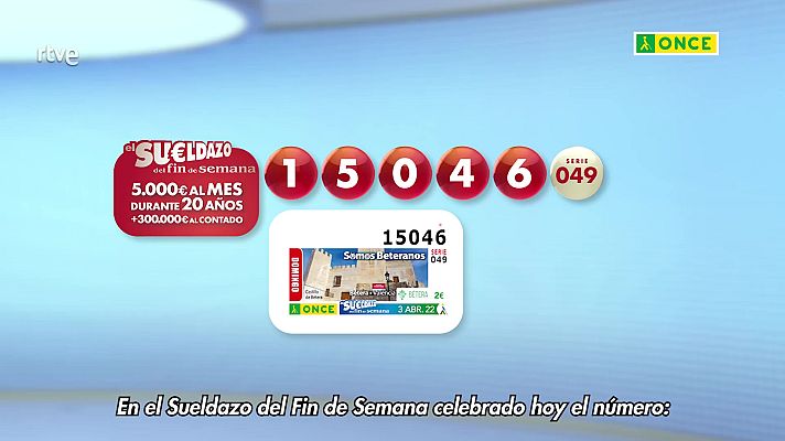 Sorteos ONCE - Sorteo ONCE - 03/04/22