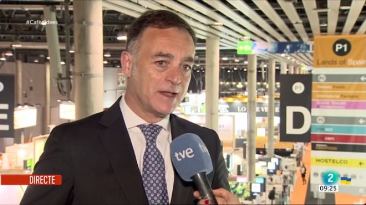 Cafè d'idees - Toni Valls: "El tema de la guerra comença a preocupar"