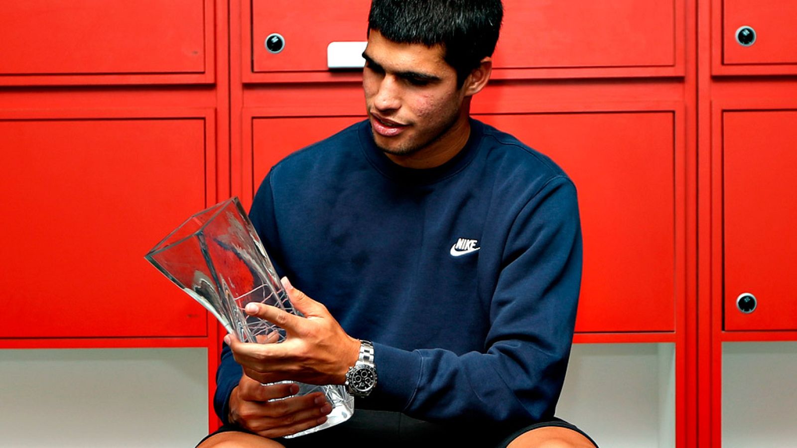 Carlos Alcaraz habla con RTVE tras su victoria en Miami