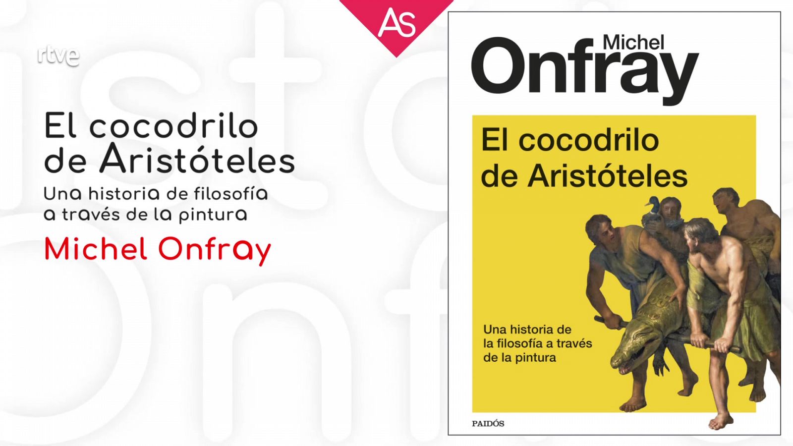 Reseñamos 'El cocodrilo de Aristóteles' de Michel Onfray