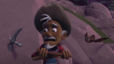 Pups save a bat family