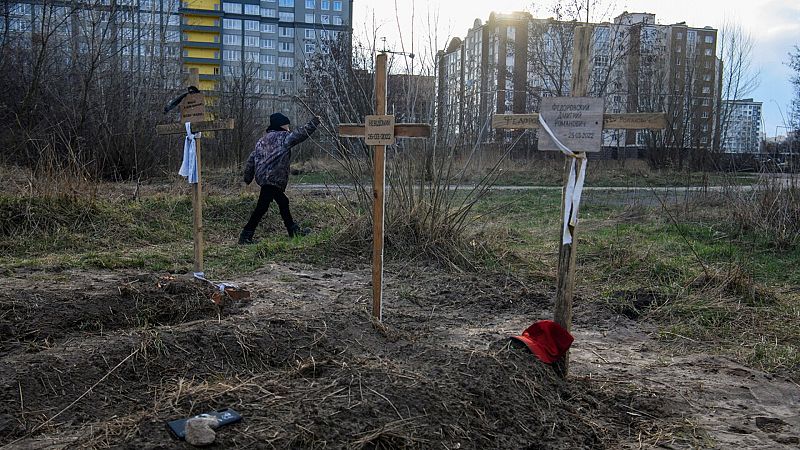 Zelenski teme que Bucha no sea la única ciudad donde se han cometido crímenes de guerra - Ver ahora