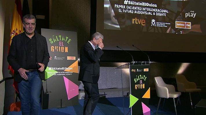 RTVE Instituto - Clausura Sáltate el Guion - Presidente CRTVE