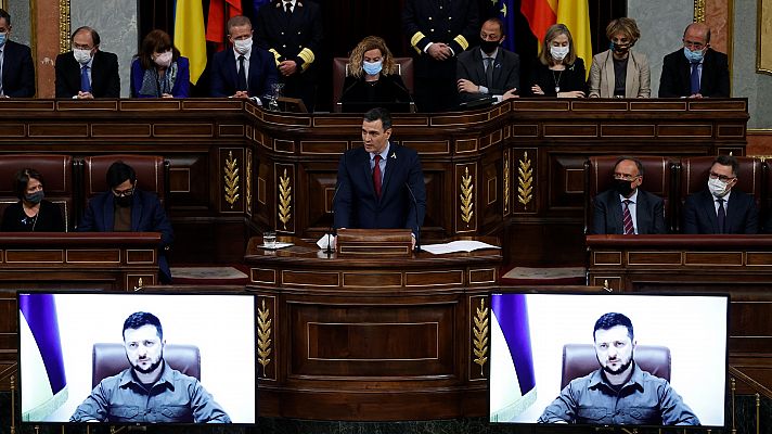 Especiales informativos - Zelenski hace alusión al bombardeo de Gernika