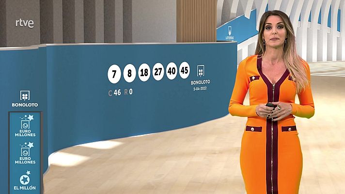 Loterías - Sorteo de la Bonoloto y Euromillones del 05/04/2022
