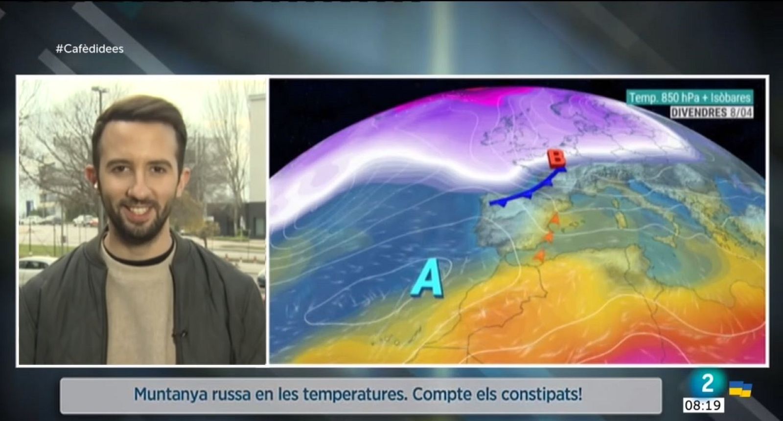 El Temps (06/04/2022) - Han desaparegut les glaçades, aquest migdia serà més primaveral i avui tindrem més núvols al matí que a la tarda