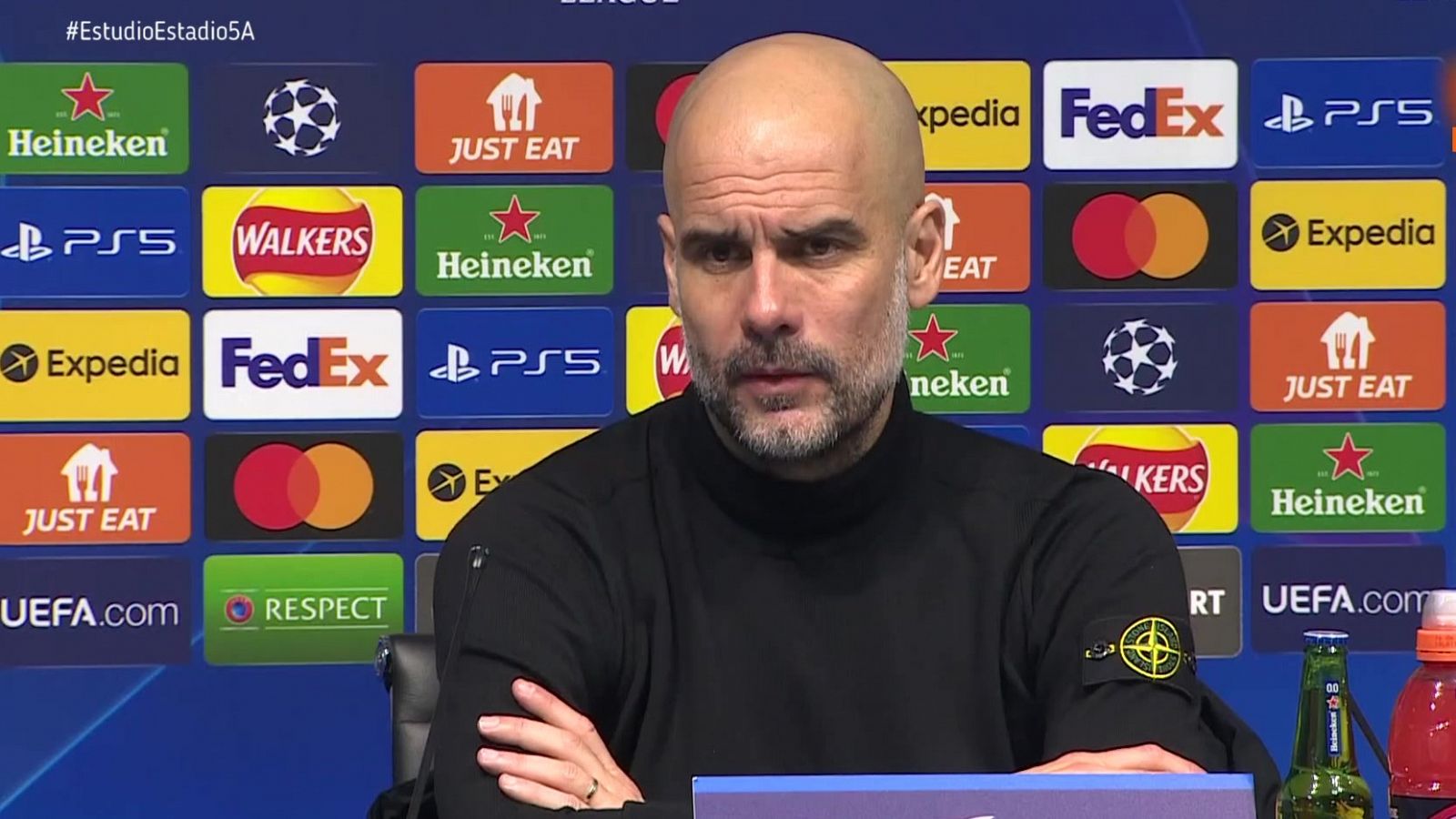 Guardiola: "No esperaba ganar 3-0 o 4-0"