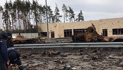 La imagen de la devastación en Andriivka