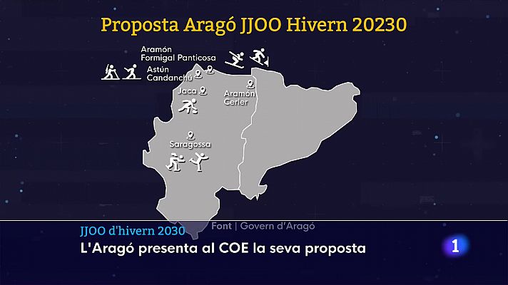 L'Informatiu - Lambán porta al COE la seva proposta pels JJOO d'hivern