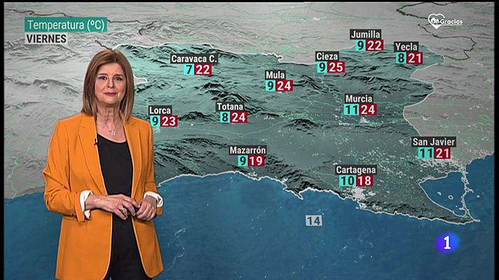  El Tiempo en la Region de Murcia - 7/04/2022