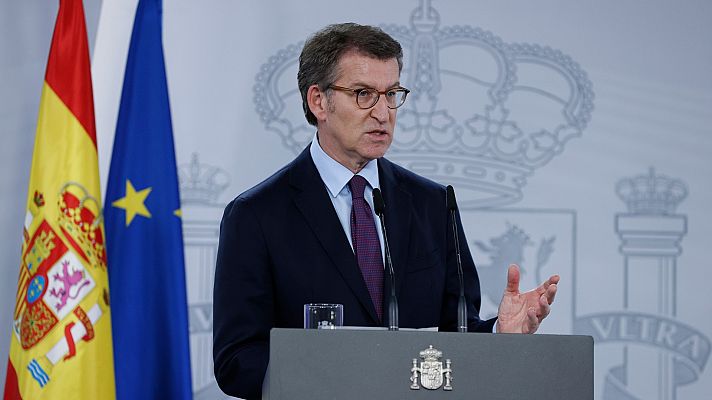 Informativo 24h - Núñez Feijóo, tras la reunión con Sánchez: "No tengo ninguna buena noticia"