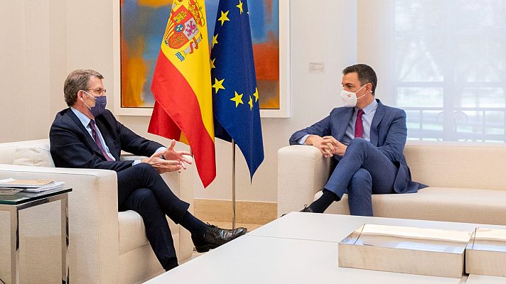 Sánchez y Feijóo fracasan en alcanzar un pacto económico en su primera reunión en Moncloa