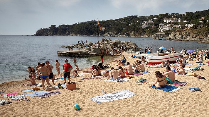 Telediario 1 - Semana Santa: la ocupación turística se aproxima a la de 2019