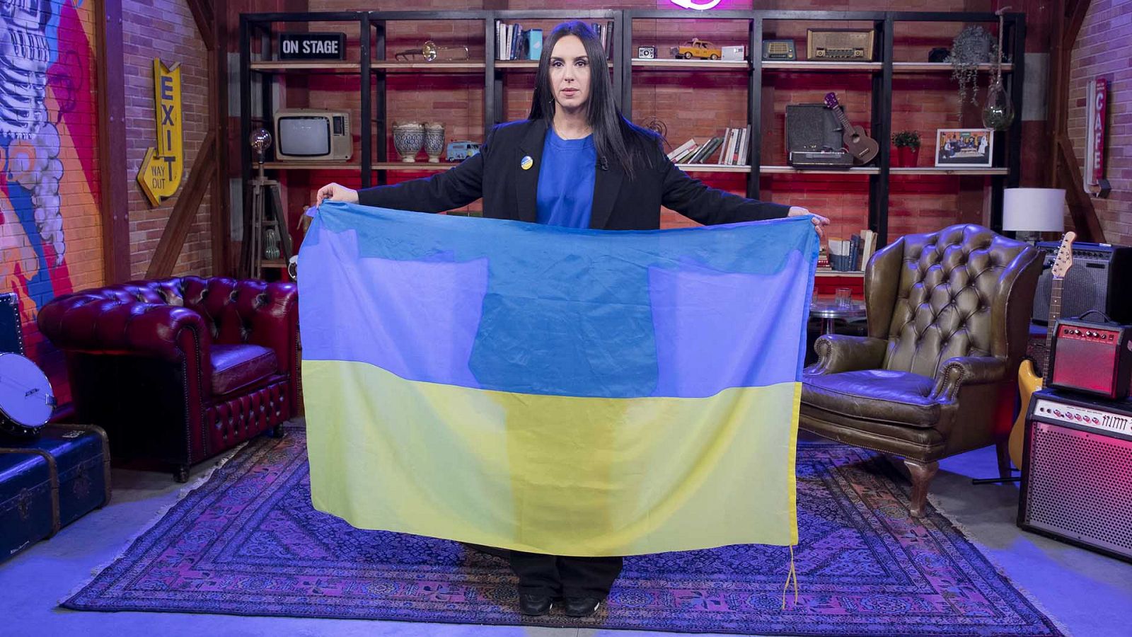 Jamala visita "Stage Calling" para hablar sobre la guerra en Ucrania