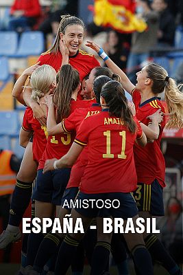 Fútbol - Selección femenina | Resumen del amistoso España 1-1 Brasil