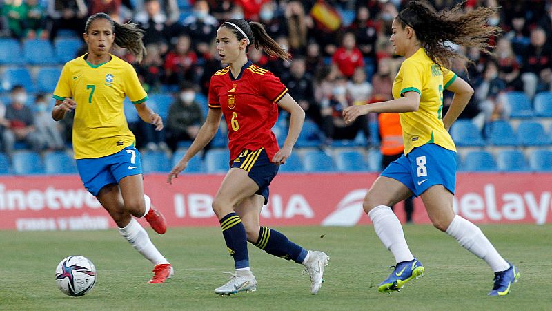 Selección femenina | Resumen del amistoso España 1-1 Brasil -- Ver ahora