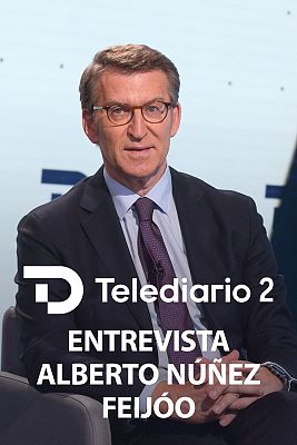 Telediario 2 - Entrevista completa de Alberto Núñez Feijóo en el Telediario