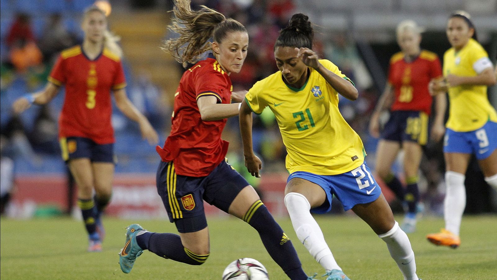 Fútbol - Partido amistoso Selección femenina: España - Brasil - ver ahora
