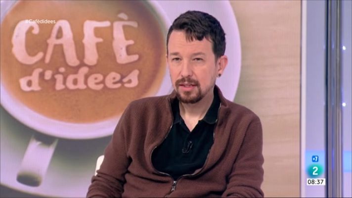 Cafè d'idees - Pablo Iglesias: "Sánchez no té cap pla per a Catalunya"