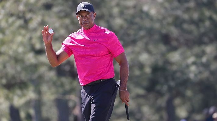 Telediario Matinal - Tiger Woods regresa con uno bajo par en su debut en Augusta