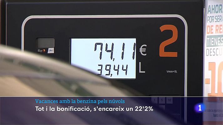 La Setmana Santa s'enceta amb la benzina pels núvols