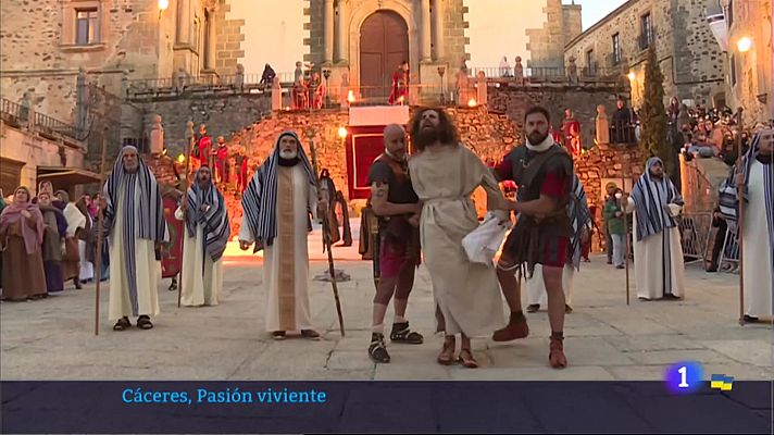 Noticias de Extremadura - La Pasión Viviente se apodera de la escenografía cacereña